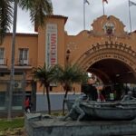 Historický trh na Tenerife v Santa Cruz, vstupní brána