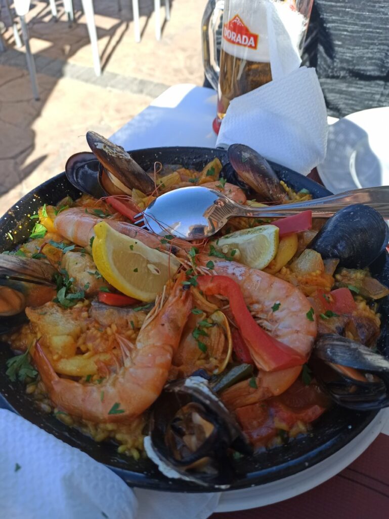 Tenerife kousek od Costa Adeje - Paella
